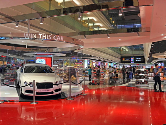 Dubai Airport, shopping areas, A 635