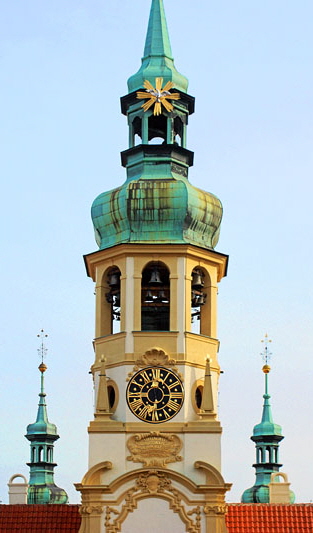 Czech Rep, PRAGUE, Loreto Church, CZ895JPL A 533 deep