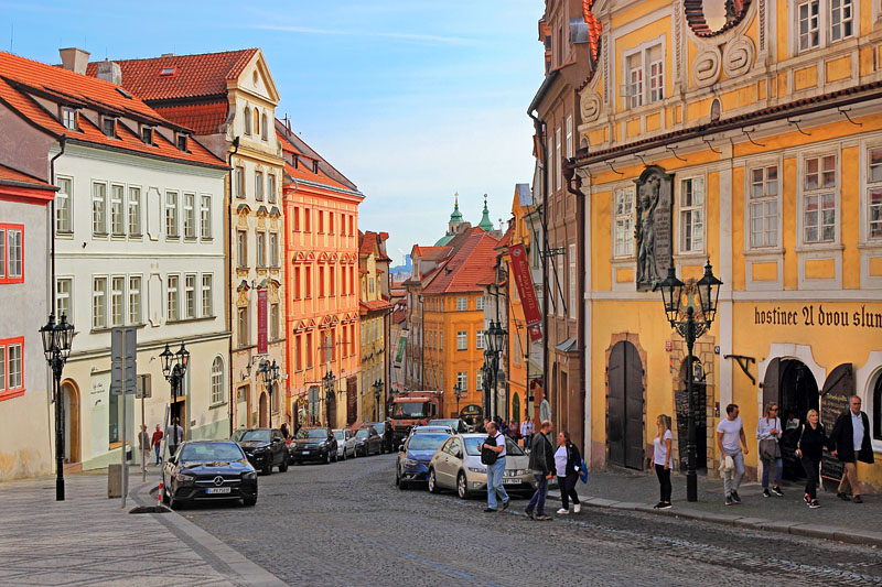 Czech Rep, PRAGUE, Mala Strana, Thunovska Street, CZ1549JPL A 800