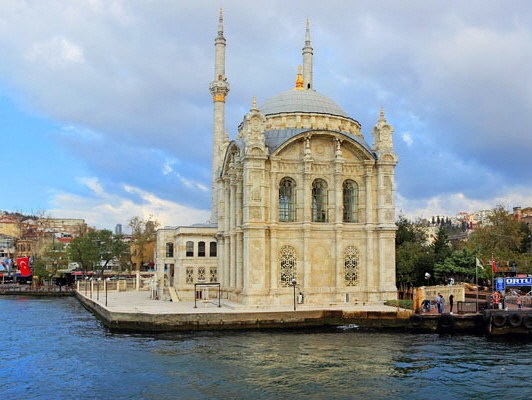 TURKEY, Istanbul, New City, Ortakoy Mosque, TUR1429PL A 600