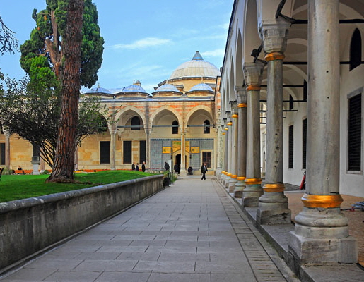 TURKEY, Istanbul, Topkapi Palace, Pavilion of the Holy Mantle, TUR1101PL A 400 deep