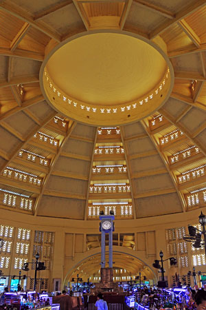 CAMBODIA, Phnom Penh, Phsar Thmey (Central Market), interior, architecture, CAM2104JPL A 300