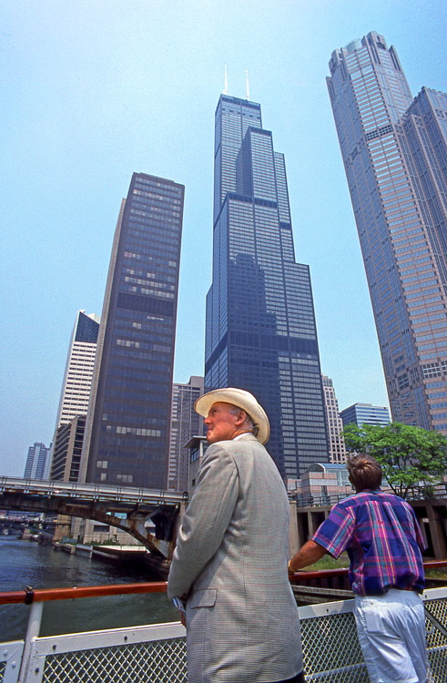 CHICAGO, Downtown skyscrapers, architecture, US4991JPL 750 deep