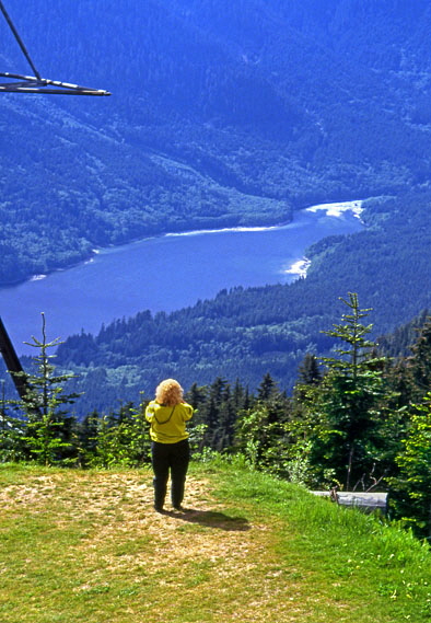 CANADA, British Columbia, VANCOUVER, Grouse Mountain scenery, CAN594JPL A 569 deep
