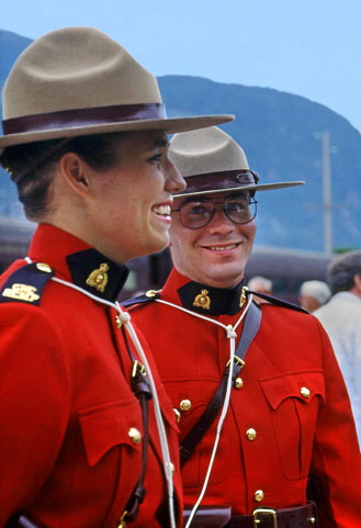 CANADA, British Columbia, VANCOUVER, Royal Canadian Mountain Police, CAN546JPL A 350