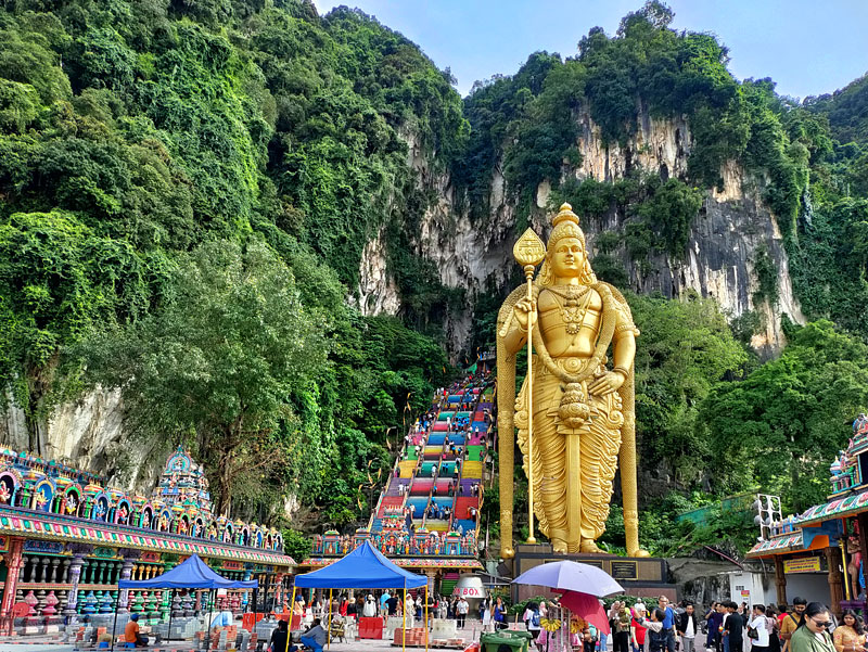 Malaysia, KUALA LUMPUR, Batu Caves, Hindu Temple, MSA824JPL M 800