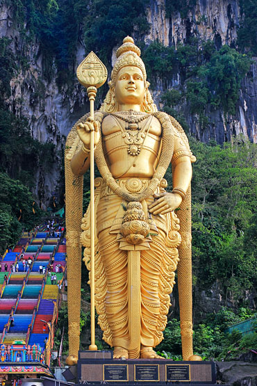 Malaysia, KUALA LUMPUR, Batu Caves, Hindu Temple, MSA849JPL 370