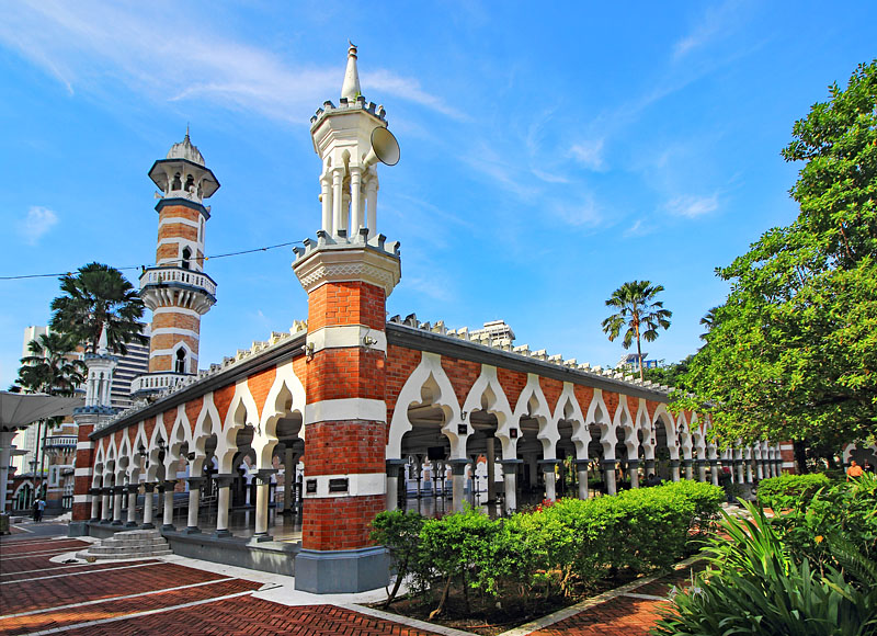 Malaysia, KUALA LUMPUR, Masjid Jamek Mosque, MSA1010JPL 800