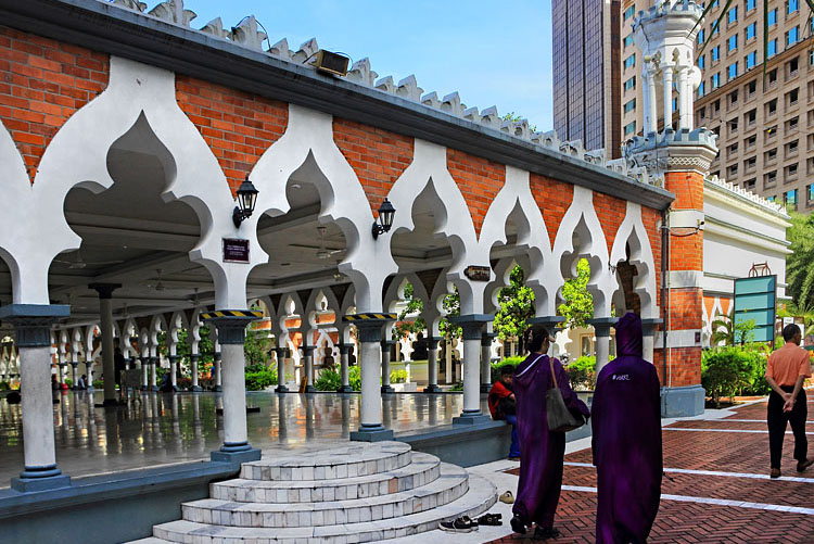 Malaysia, KUALA LUMPUR, Masjid Jamek Mosque, MSA1012JPL 750