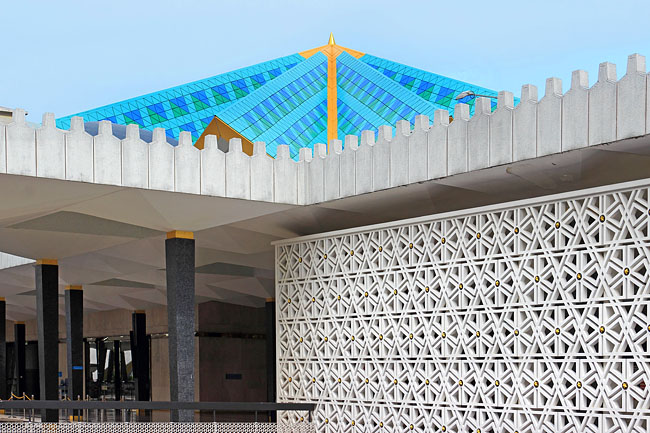 Malaysia, KUALA LUMPUR, National Mosque, MSA896JPL 433 deep