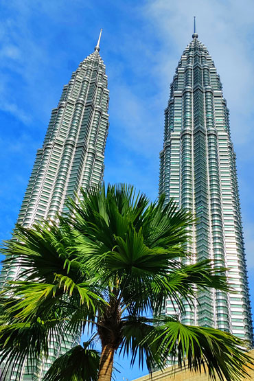 Malaysia, KUALA LUMPUR, Petronas Twin Towers, MSA1072JPL M 555 deep