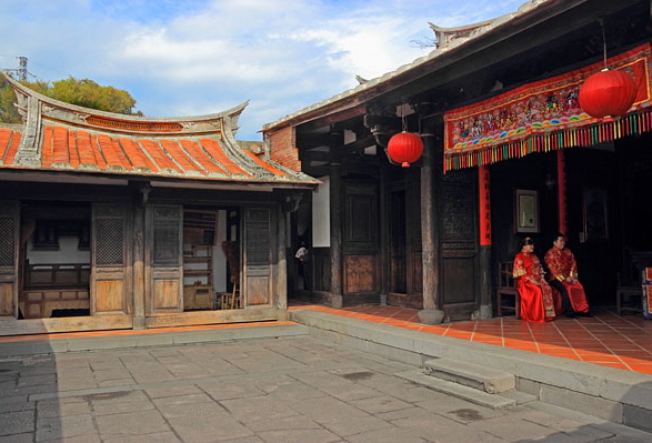 Taiwan, TAIPEI, Lin An Tai House & Museum, Main Hall, TAW896JPL A 600