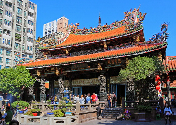 Taiwan, TAIPEI, Lungshan Temple, TAW643JPL A 600