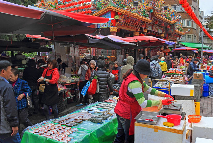 Taiwan, TAIPEI, Wunchang Temple area, Shuanglian Market, TAW1384JPL A 700