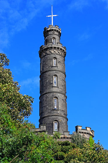 SCOTLAND, Edinburgh, Calton Hill, Nelson Monument, SCO831JPL 370