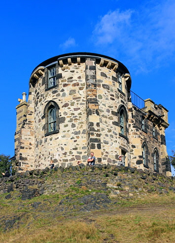 SCOTLAND, Edinburgh, Calton Hill, Old Observatory House, SCO859JPL 355
