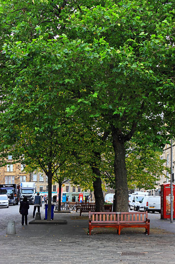 SCOTLAND, Edinburgh, Grassmarket Square, SCO997JPL 533 deep