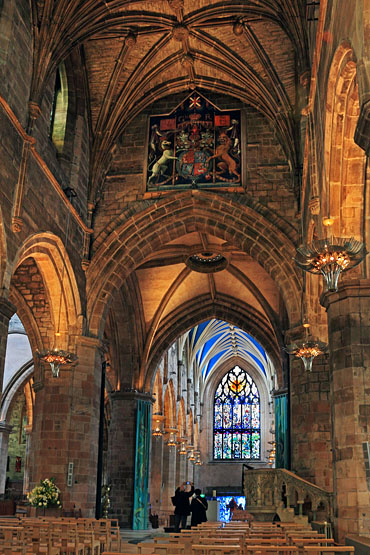 SCOTLAND, Edinburgh, St Giles Cathedral, interior, SCO896JPL 370