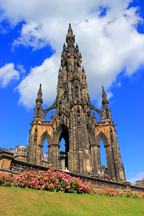 SCOTLAND, Edinburgh, The Scott Monument, SCO828JPL 700 deep