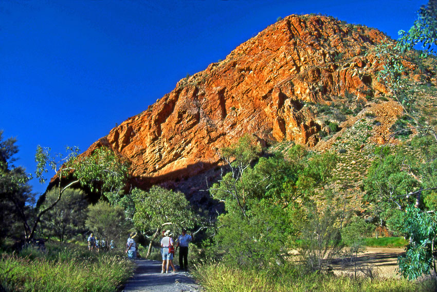 AUSTRALIA, Northern Territory, West MacDonnell National Park, SIMPSONS GAP, AUS459JPL A 850