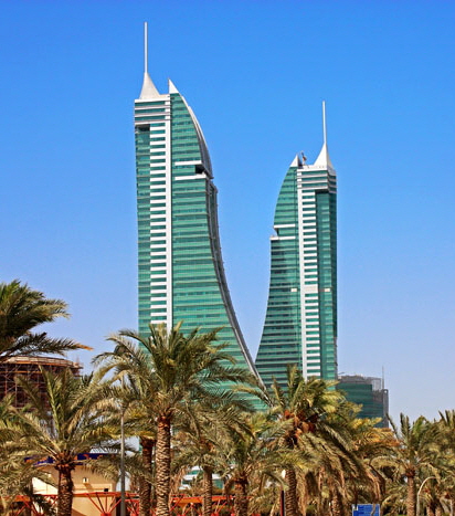 BAHRAIN, Manama, Bahrain Financial Harbour towers, BHR207JPL A 700