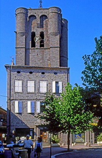 FRANCE, Languedoc-Roussillon, CAP D'AGDE, Agde, 12th century Cathedral, FRA631JPLA 536 deep