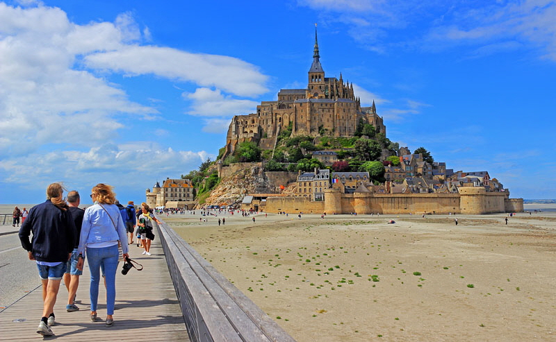 FRANCE, Normandy, MONT SAINT-MICHEL, FRA2776JPL A 800
