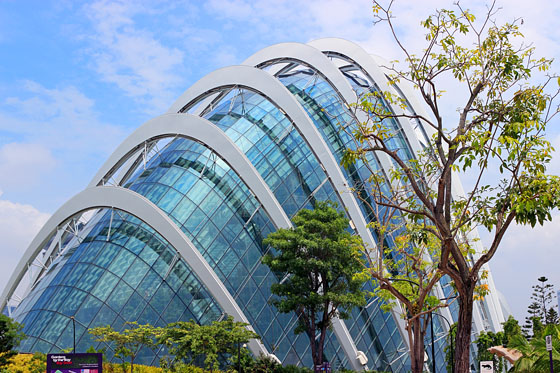 SINGAPORE, Gardens by the Bay, conservatory, SIN463JPL A 560