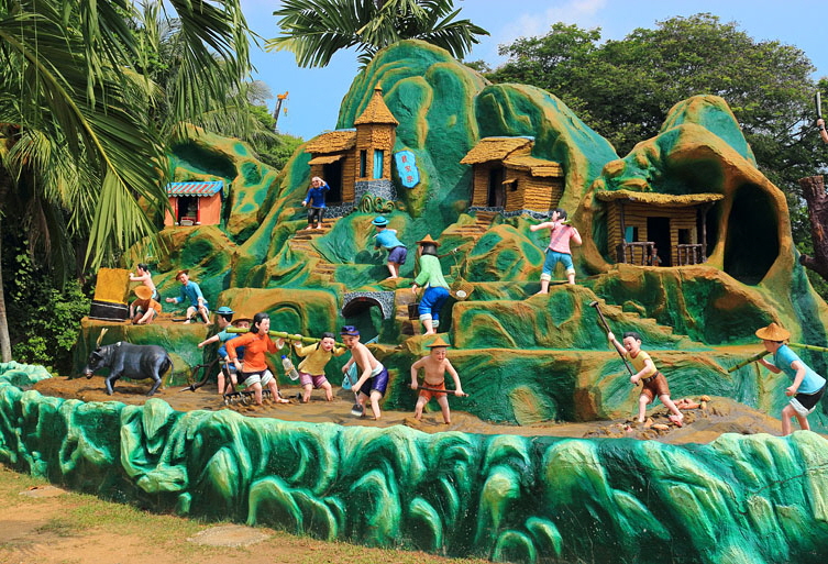 SINGAPORE, Haw Par Villa, dioramas, SIN562JPL A 770