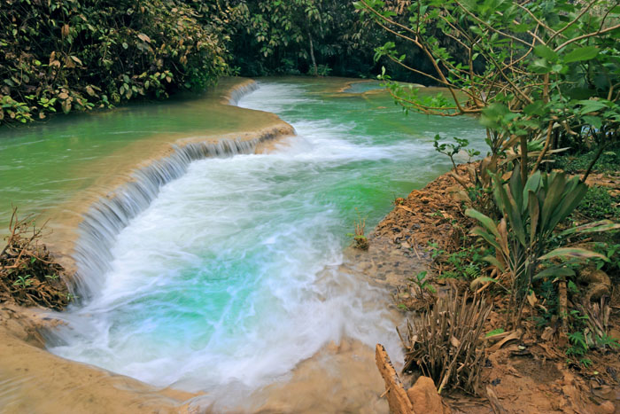 LAOS, Luang Prabang, Kuang Si Falls, LAO229JPL 700