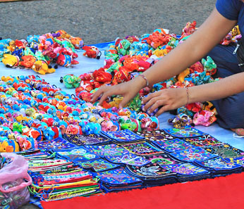 LAOS, Luang Prabang, Night Market,LAO595JPL 346