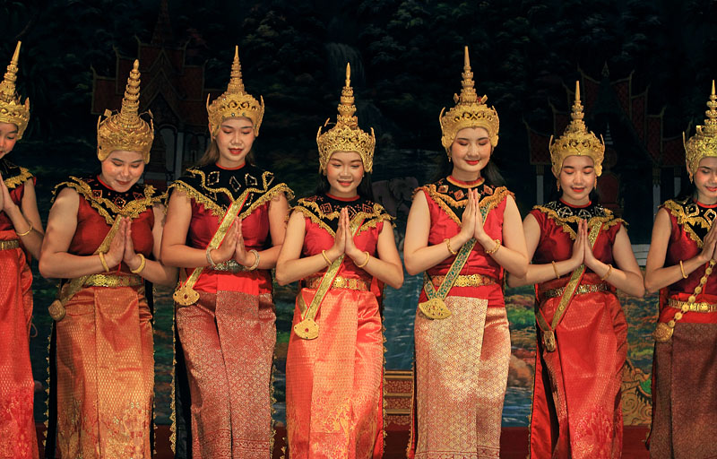 LAOS, Luang Prabang, Royal Ballet Theatre, Phra Lak Phra Lam performance, cultural show, LAO274JPL 800