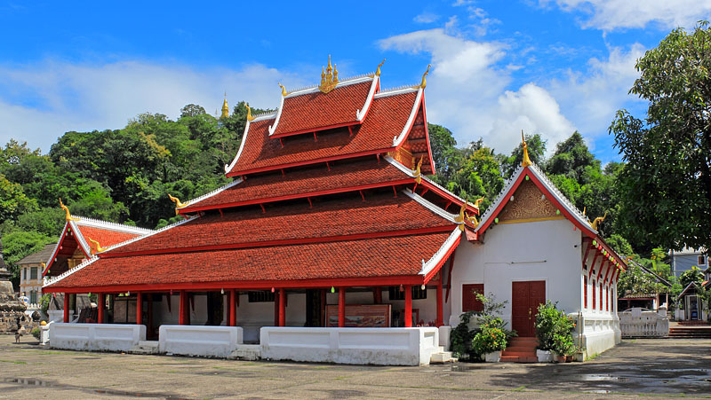 LAOS, Luang Prabang, Wat Mai, the Sim, LAO646JPL 800