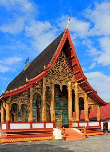 LAOS, Luang Prabang, Wat Manorom, The Sim, LAO701JPL 363