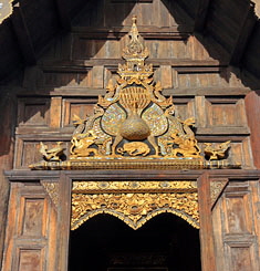 Northern Thailand, CHIANG MAI, Wat Phan Tao, THA4695JPL A  250 deep