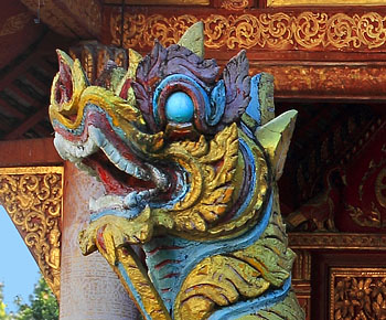Northern Thailand, CHIANG MAI, Wat Phuak Hong, viharn, THA4957JPL  350