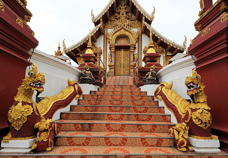 Northern Thailand, CHIANG MAI, Wat Rajamontean, THA5244JPL  800