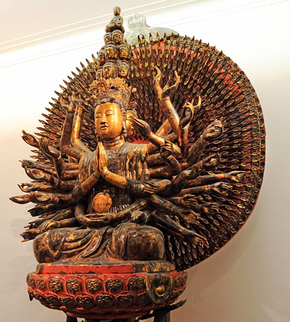 Vietnam, HANOI, Vietnam Fine Arts Museum, Avalokiteshvara Bodhisattva Goddess, VT812JPL A 420