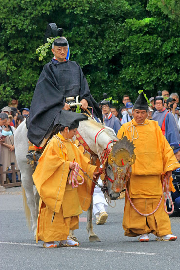 Japan, KYOTO, Aoi Matsuri Festival procession, Konoetsukai-dai (imperial messenger), 15 May 2024, JPN800JPL 370