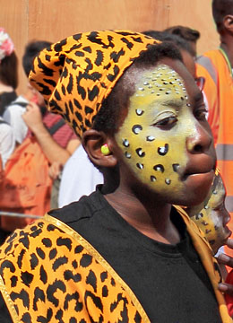 UK, LONDON, Notting Hill Carnival, parade, UK25178JPL 4000 A 260