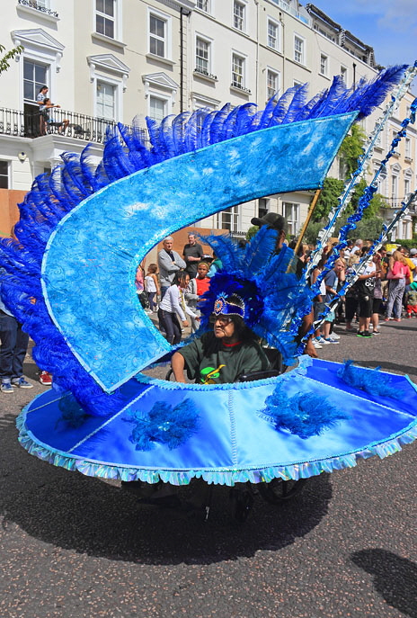 UK, LONDON, Notting Hill Carnival, parade, participants, float, UK41272JPL A 465
