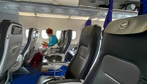 Lufthansa, Airbus A320 Neo, Business Class, Rhodes to Munich, 300