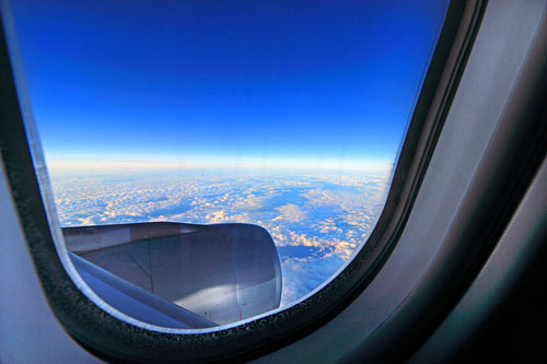 Lufthansa, Airbus A330, Premium Economy, window view, Bahrain to Frankfurt, A 800