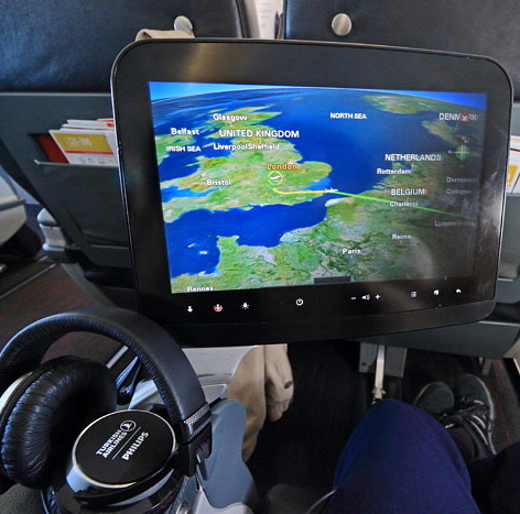 Turkish Airlines, Airbus A320, Business Class, IFE, London to Istanbul, 700