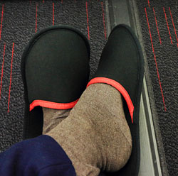 Turkish Airlines, Airbus A330, Business Class, slippers, Istanbul to Hanoi, A 250