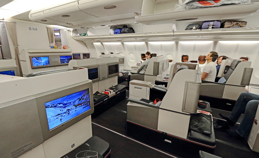 Turkish Airlines, Airbus A330, Business Class cabin, Istanbul to Hanoi, A, 850