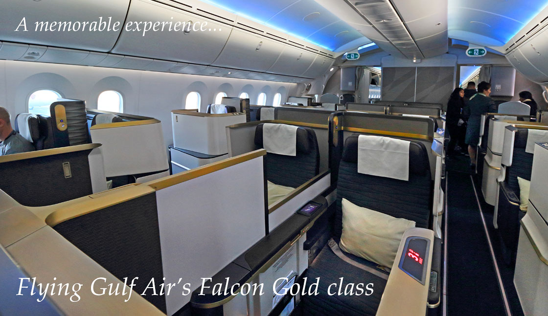 Gulf Air's Falcon Gold cabin 1120