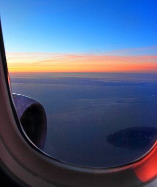 The Boeing 787's, larger windows, 486 deep