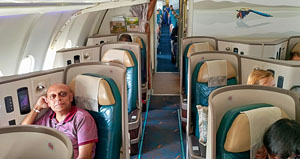 Sri Lankan Airlines, Business Class cabin, June 2023 300