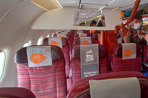 THAI SMILE, Thai Smile Plus, Premium Economy Cabin 3 300